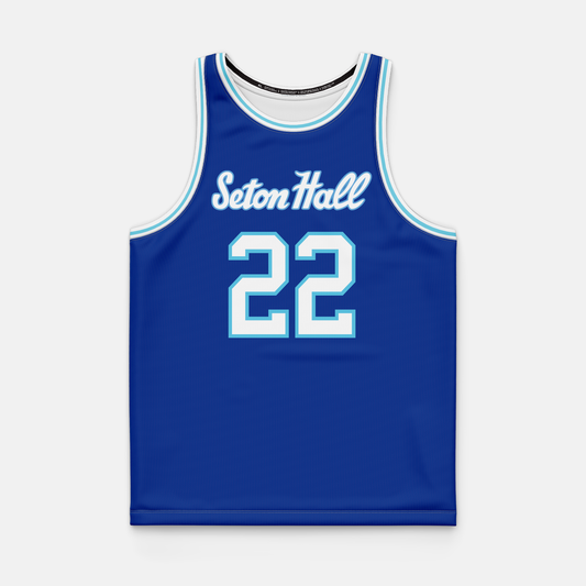 Blue Seton Hall Men's Replica Jersey